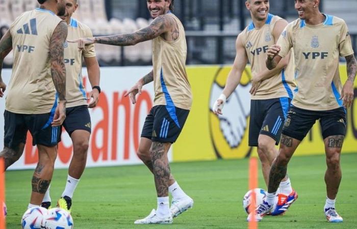 Smiles, good vibes and luxuries: postcards from Argentina’s first training session in Atlanta :: Olé