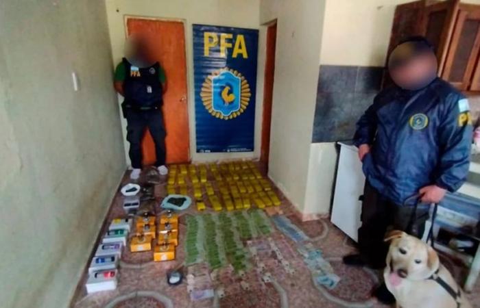 They dismantled a drug gang that was commanded from a prison in Chaco