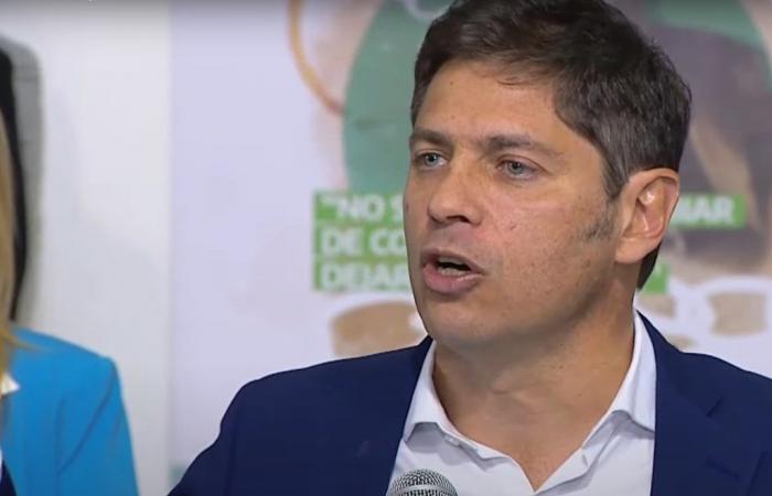 Axel Kicillof demanded “immediate freedom” for those detained in the protest against the Bases Law