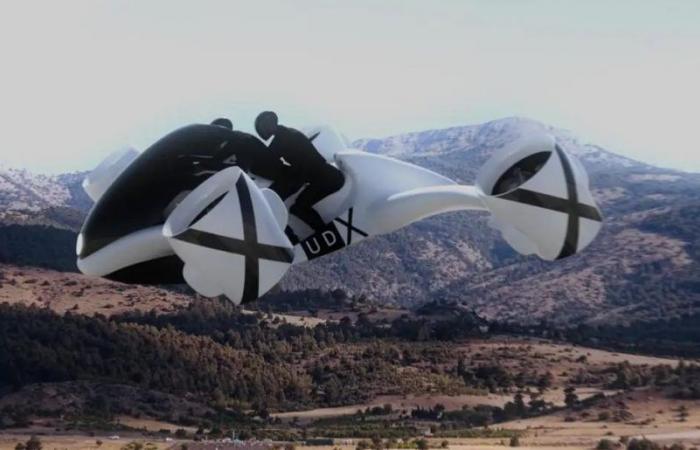 The flying vehicle that promises to fly through the sky at full speed