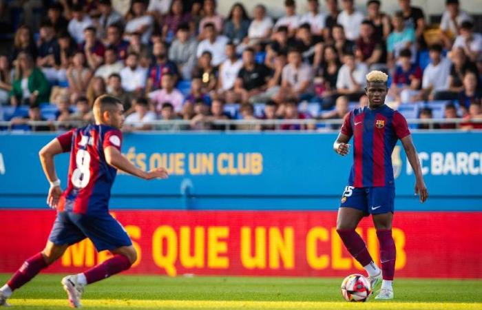 Rafa Márquez and Barça B rescue the tie in the First Leg of the Final for promotion to second place