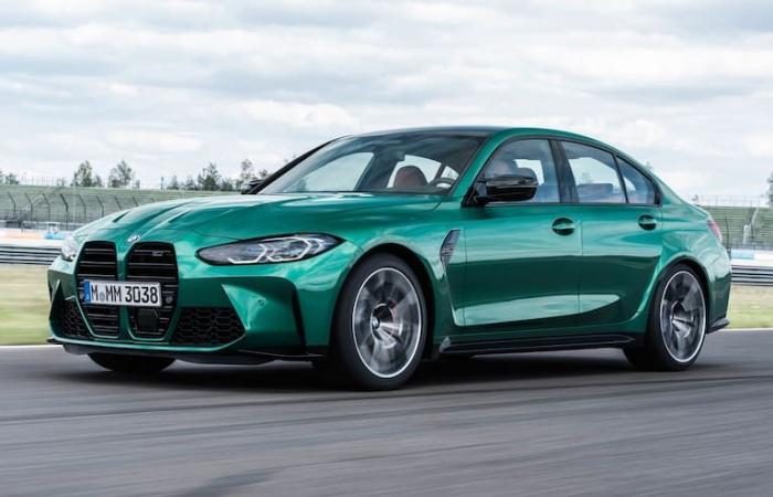 What is the new BMW sports sedan that is already sold in Argentina like?