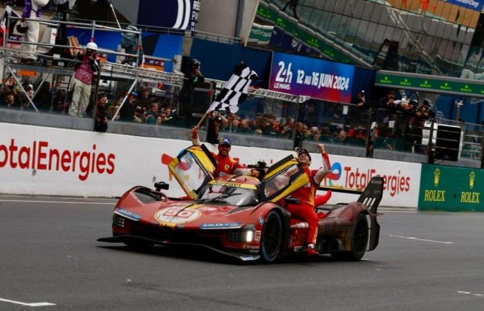Ferrari wins the 24 Hours of Le Mans ahead of Pechito López’s Toyota