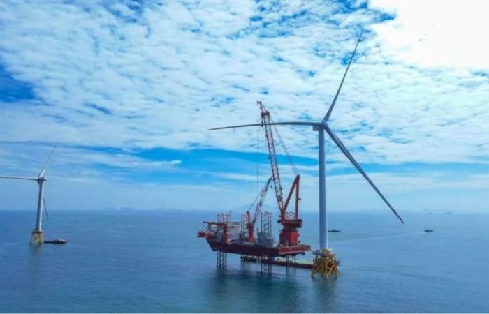 World record: The Chinese wind turbine that has managed to generate energy to meet the demand of 170,000 homes