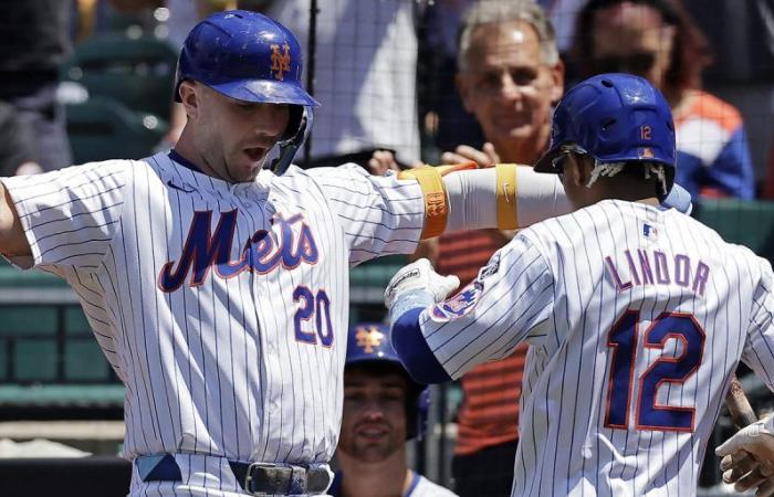 Mets win fifth straight after completing sweep of Padres