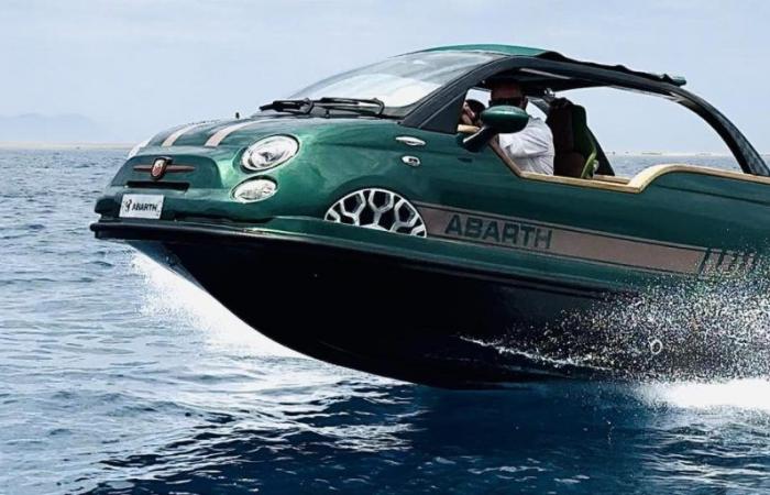 Abarth approaches the nautical world with the surprising Offshore