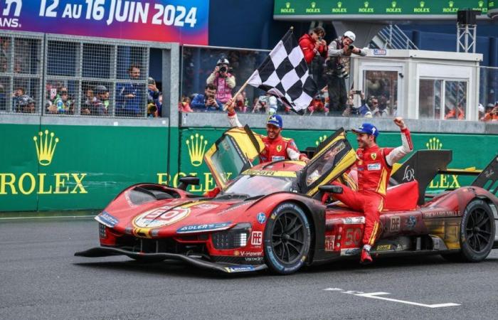 Ferrari won the 24 Hours of Le Mans with Fuoco, Nielsen and Molina