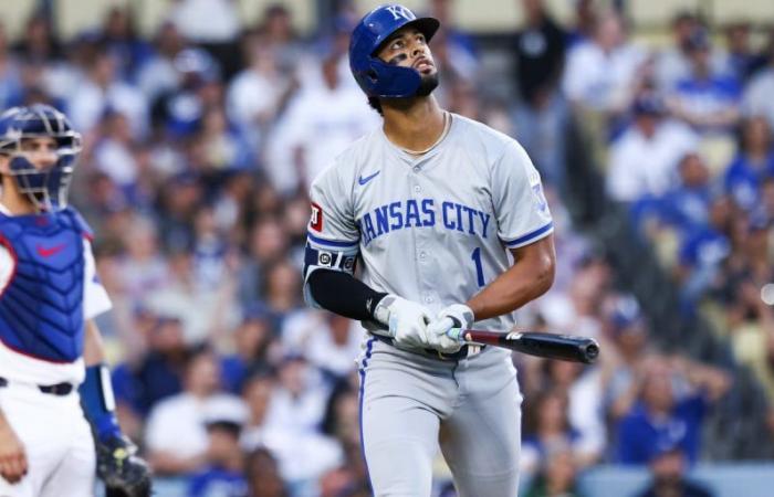 Meléndez’s grand slam leads Royals’ victory over Dodgers