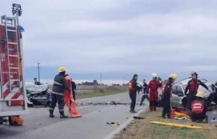 Fatal accident on provincial route 92, near Arequito: two people died