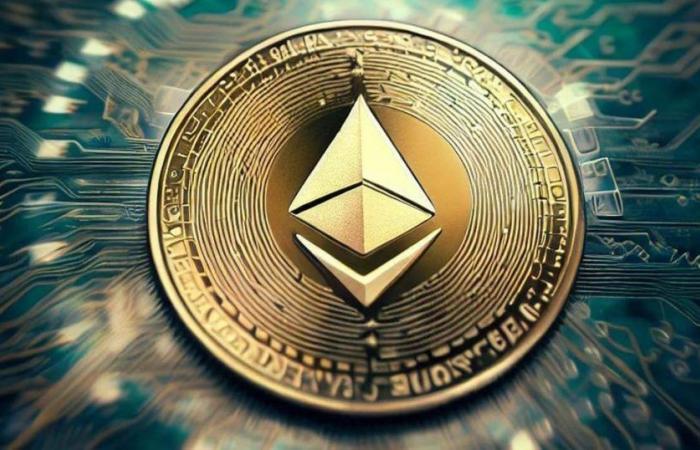 How the value of the cryptocurrency Ethereum has changed in the last day