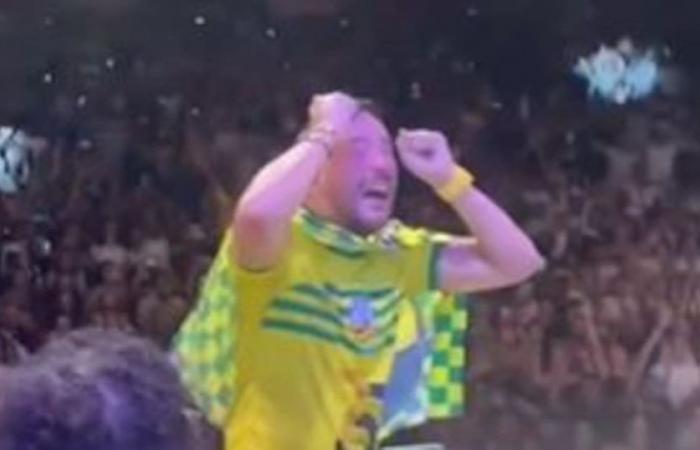 This is how Henry Delgado reacted after Atlético Bucaramanga’s title