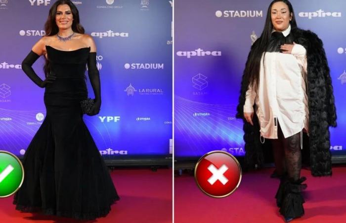 Martín Fierro from Radio 2024: the best and worst dressed on the red carpet