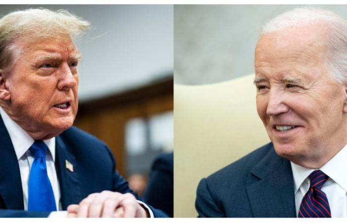 Biden and Trump accept the television debate: what the rules will be