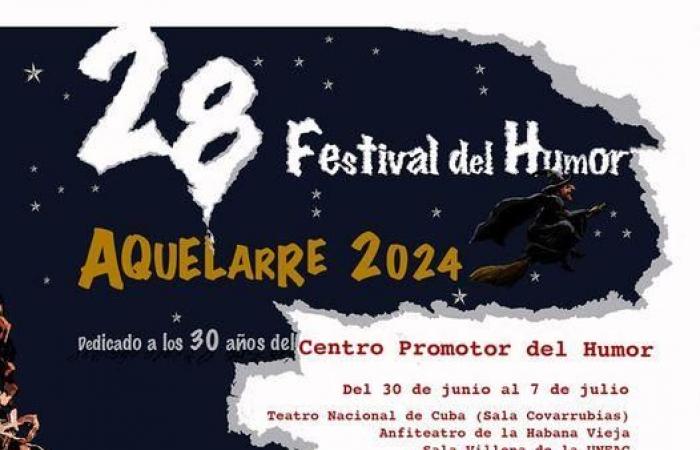 Aquelarre 2024, a tribute to three decades of Cuban humor › Culture › Granma