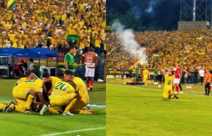 Bucaramanga celebrates its first League