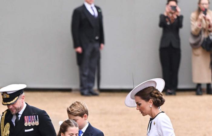 The British press falls in love with Princess Charlotte with a tender comparison with Kate Middleton