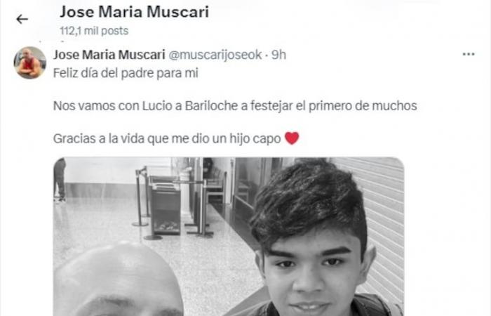The plan with which José María Muscari celebrated his first Father’s Day