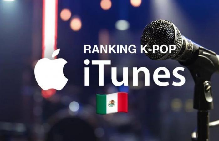 K-pop songs on iTunes Mexico to play today