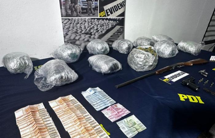 Preventive detention for drug traffickers who operated in Curicó