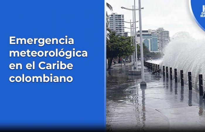 Meteorological emergency in the Colombian Caribbean