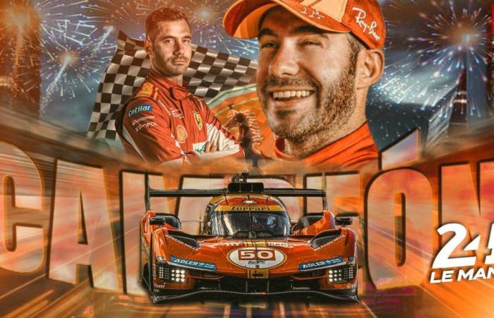 Molina and Ferrari win the most brilliant 24 Hours of Le Mans in recent years