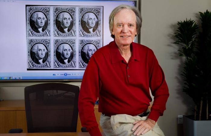 Bill Gross sells stamps from his philatelic collection for US$18 million…