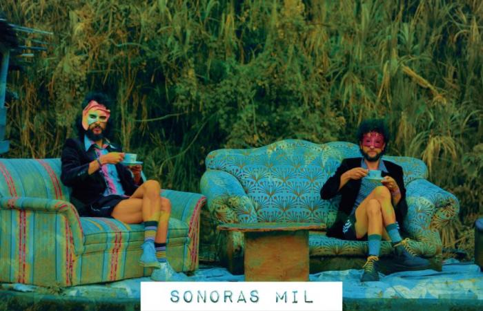 the new video/single with elements of 70’s Salsa brava released by the Colombian band ‘Sonoras Mil’