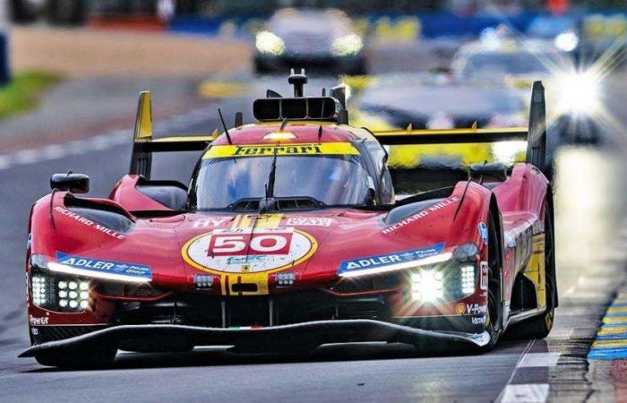 Miguel Molina wins the 24 Hours of Le Mans with Ferrari