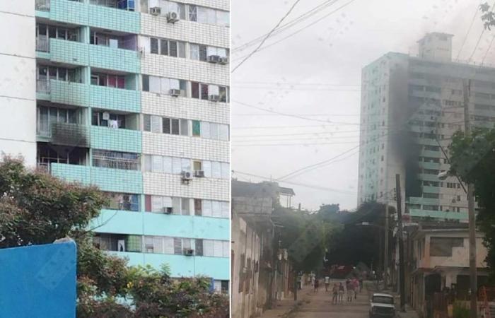 Fire reported in apartment of 18-story building in Santiago de Cuba