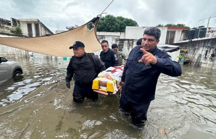 La Jornada – Heavy rain surprises Chetumal