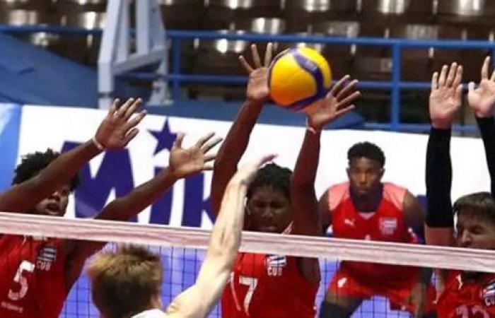 Cuba falls to the United States in continental under 21 volleyball (m)