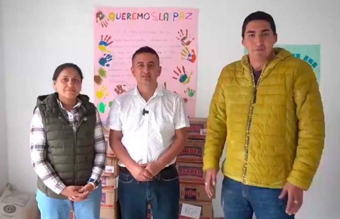 Nariño Governorate sends humanitarian aid to Policarpa in the face of combat crisis