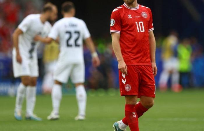 Denmark went from excitement over Eriksen to a draw with Slovenia :: Olé