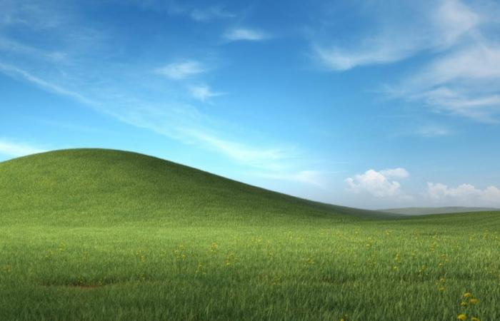 The mythical hill of Windows XP is unrecognizable almost 30 years later: this is how it has changed