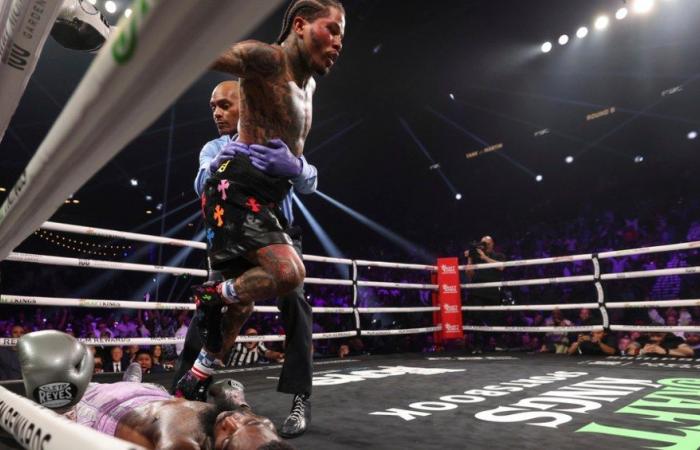 Gervonta Davis returns after 14 months and knocks out Frank Martin to retain his championship