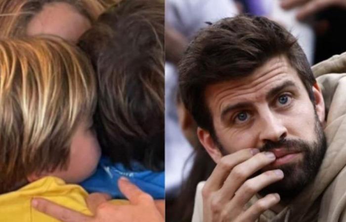 Piqué was captured on a trip and reaffirmed the decision he made about Clara Chía for personal reasons; her children are involved