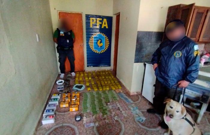 The Argentine Federal Police dismantled a family drug-criminal organization