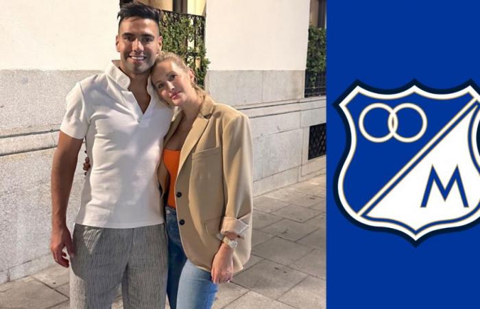 Falcao, closer to Millonarios? Lorelei, wife of the tiger, excites fans with her activity on Instagram