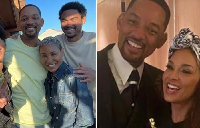 Will Smith celebrated Father’s Day with Jada and his ex and the photo shocked everyone – Publimetro Chile