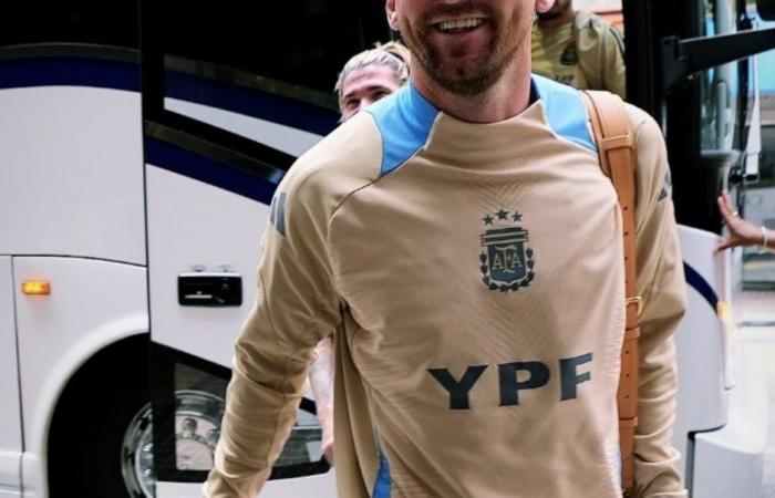 Fury over the National Team in Atlanta! The arrival of Argentina at the hotel :: Olé