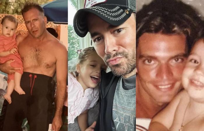 Celebrities celebrate Father’s Day with unpublished photos