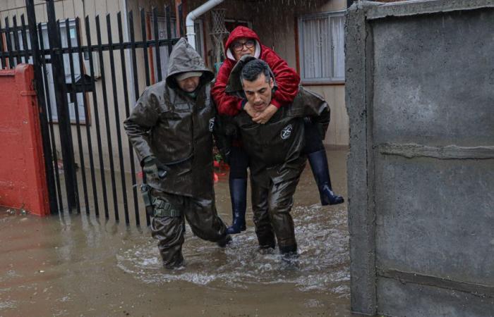 Senapred reported 11 thousand victims due to the frontal system