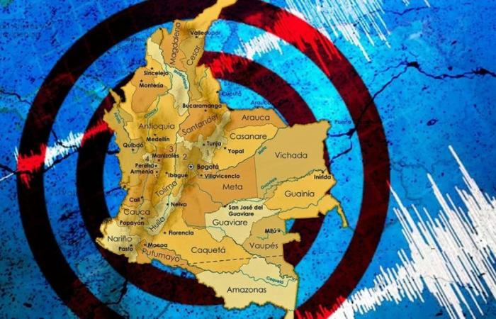Tremor today in Colombia: magnitude and epicenter of the last earthquake recorded in Chocó