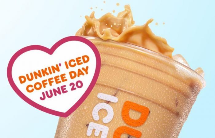 Dunkin kicks off summer with Iced Coffee Day