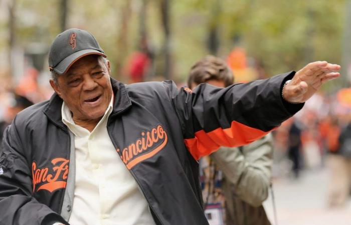 Willie Mays regrets not being able to attend the game at Rickwood Field