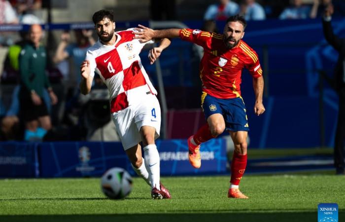 Spain beats Croatia 3-0 in its EURO 2024 debut
