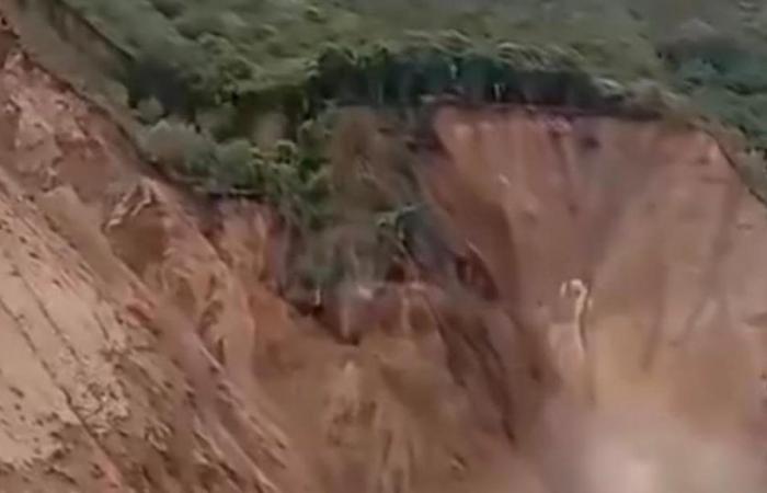 Video: alert for monumental landslide that falls on the Páez River in Cauca: overflow is feared
