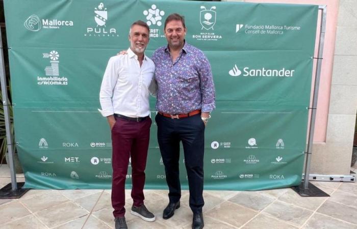 Pepe Reina, Julio Salinas, Clemente and Schuster, among the familiar faces at the opening of the ROKA Mallorca