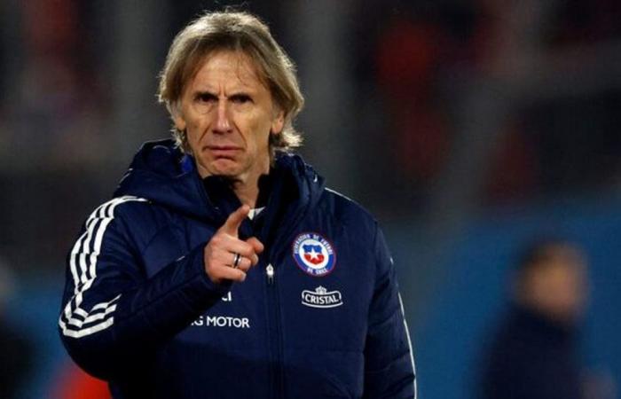 The great cover of Ricardo Gareca for the debut of the Chilean National Team against Peru for the Copa América