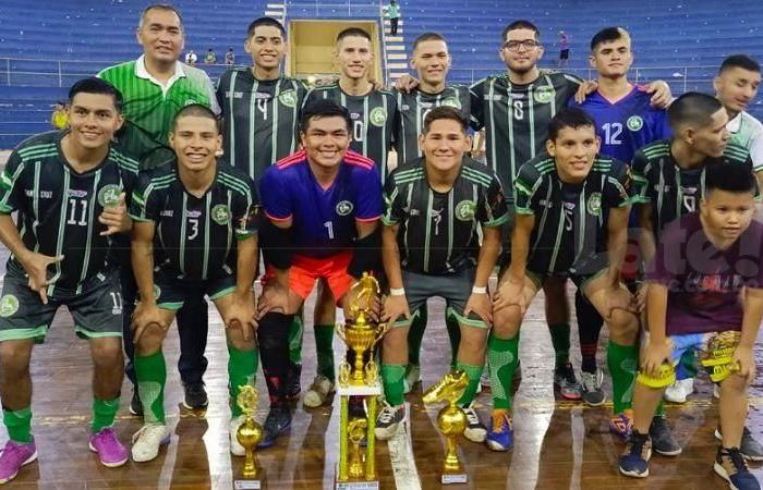 Santa Cruz won the title of the National Under-20 Futsal Tournament